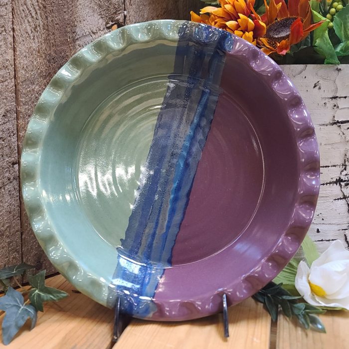 Green/Purple Pie Plate