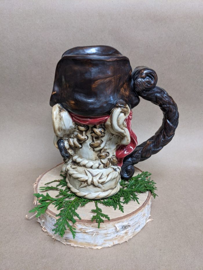 Captain Pirate Mug Back