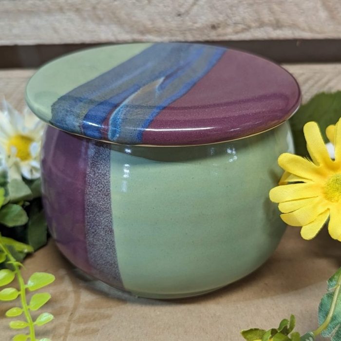 Ceramic Pottery French Butter Crock