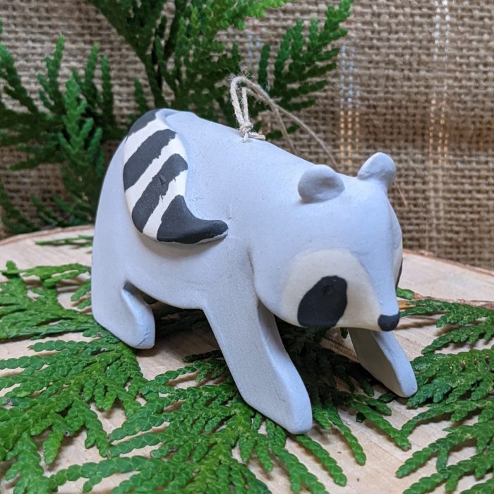 Raccoon Ornament