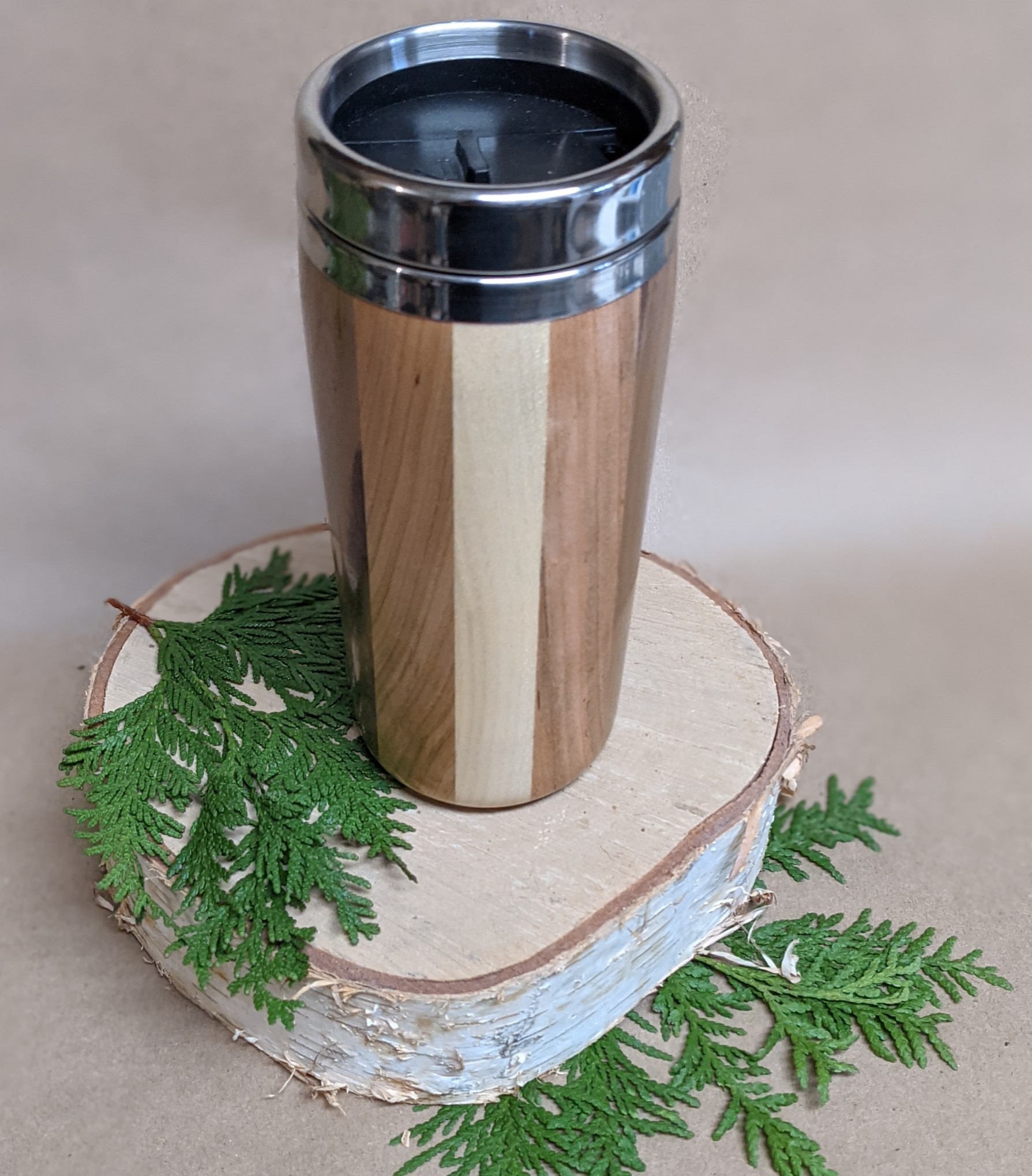 Wood Travel Mug