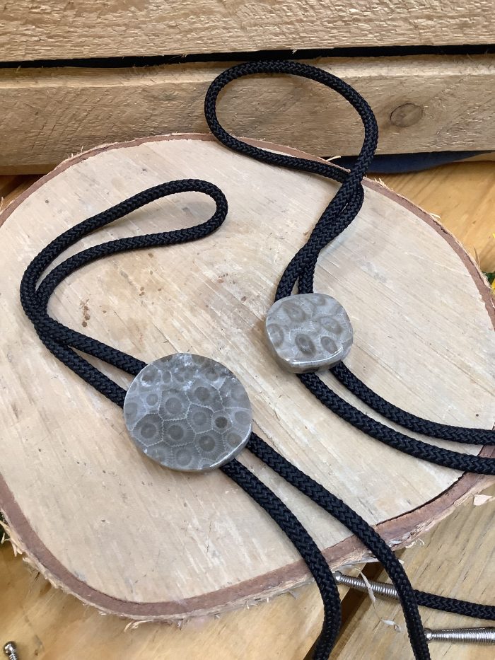 petoskey stone bolo ties